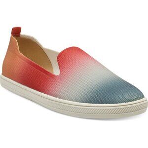 Vince Camuto Red and Blue Gradient Sneakers